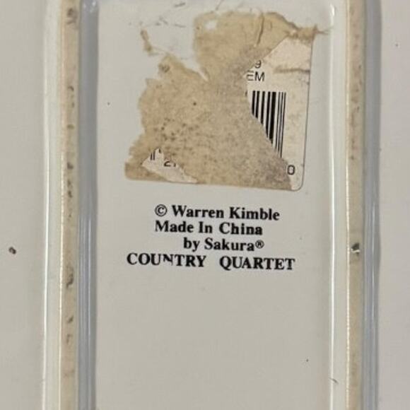 Vintage Warren Kimble Country Quartet Rooster & Hen Trivet Rustic Folk Art Decor - Picture 4 of 4